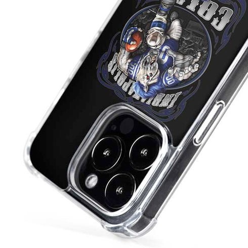 Liquid Blue NFL Indianapolis Colts Running Back iPhone 16 Pro MagSafe Case